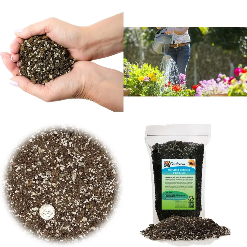 

Улучшенная влагопоглощающая органическая грунтовая смесь для растений - вмещает на 33% больше воды, 10 кварт