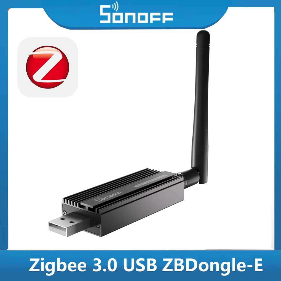 Sonoff Zigbee 3.0 USB Dongle Plus ZBDongle-E Wireless Universal Gateway Zigbee Hub Smart Home Module Support ZHA Zigbee2MQTT