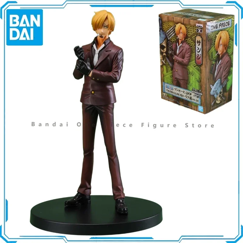 

В наличии оригинальная фигурка DXF Bandai THE GRANDLINE MEN Wano Sanji, анимационная игрушка, подарочная модель, коллекционная аниме, хобби, подлинная