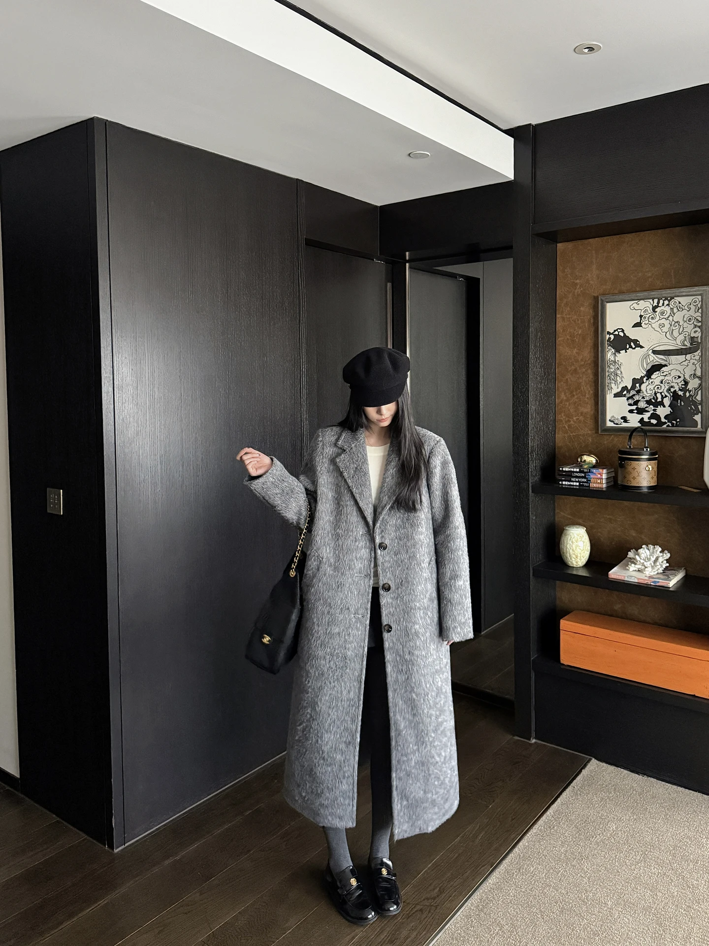 

Шерстяное пальто SMBL RAIN для женщин, свободного кроя, с эффектом высококачественного материала, зимняя повседневная верхняя одежда, 90% полиэстер, 0% шерсти