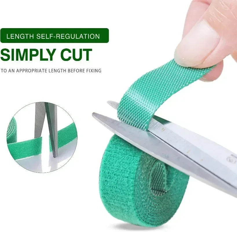 Adhesive Tape Home Garden Supplies Reusable Fasteners Garden Pots & Planters Plant Bandage Adjustable Plant Support for You Cats