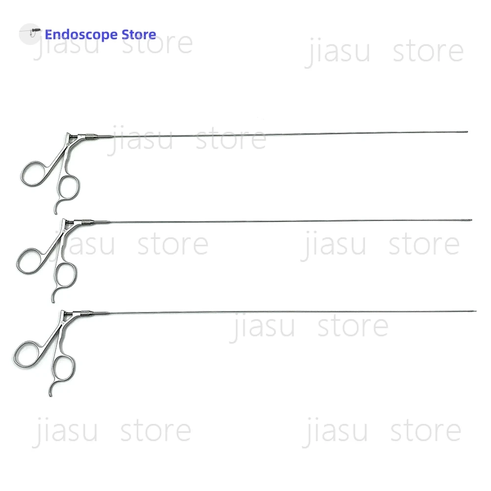 

Medical Surgical Φ1.3mm Φ1.6mmx400mm Rigid Endoscope Forceps Hysteroscopy Veterinary Cystoscope Biopsy Foreign Body Scissors