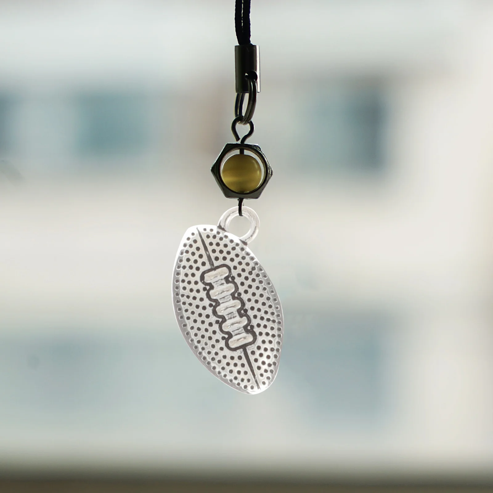 

50 шт., подвески в стиле регби, металлический сплав, принадлежности для изготовления ювелирных изделий своими руками для серег, браслетов, ожерелий, аксессуары для декора для рукоделия