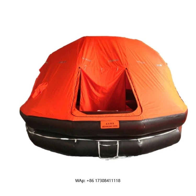 Emergency  Inflatable 6-35 Persons  Raft Liferaft Valise 86Man Life Rafts