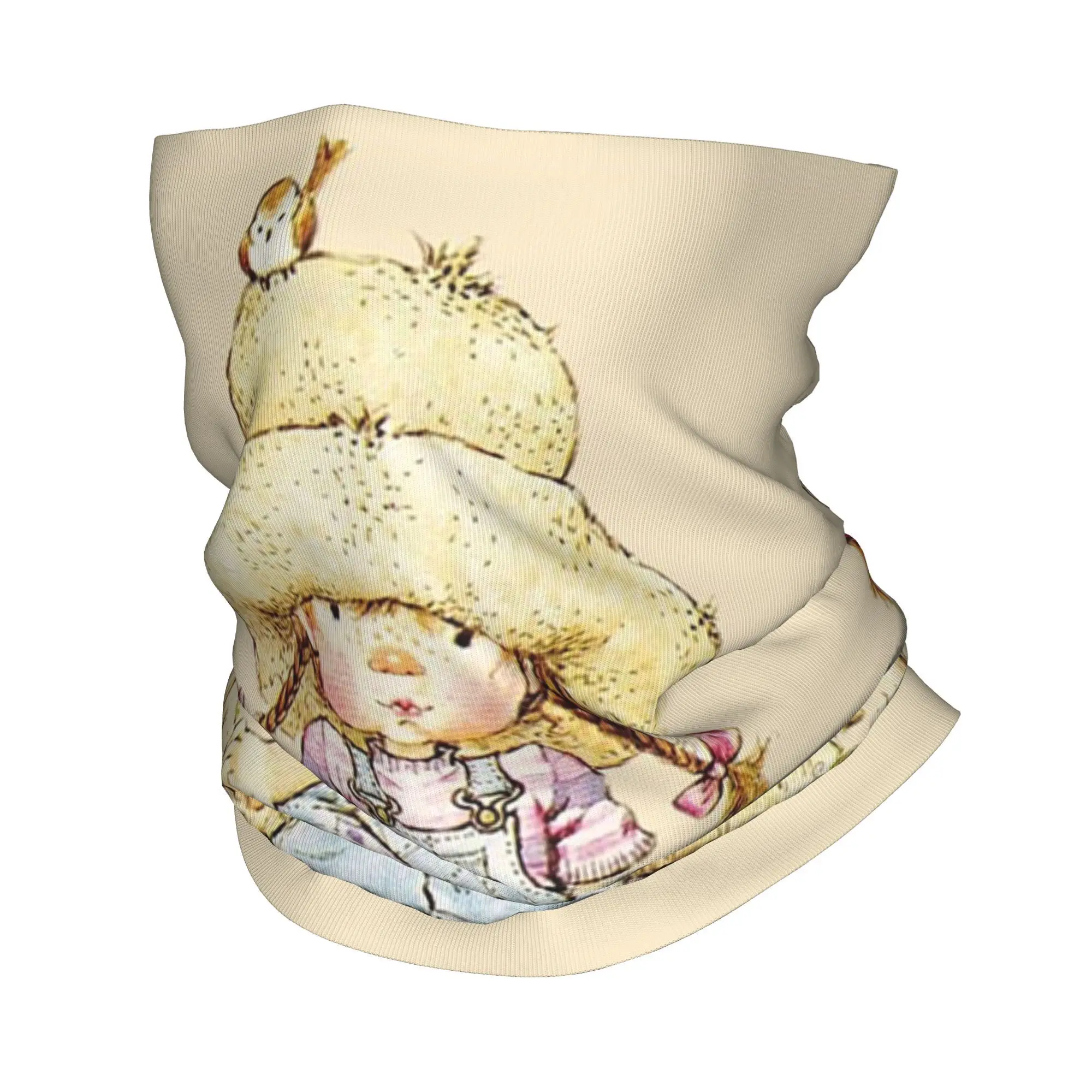 Kawaii سارة كاي باندانا غطاء الرقبة المطبوعة التفاف وشاح متعدد الوظائف بالاكلافا ركوب للرجال النساء الكبار تنفس