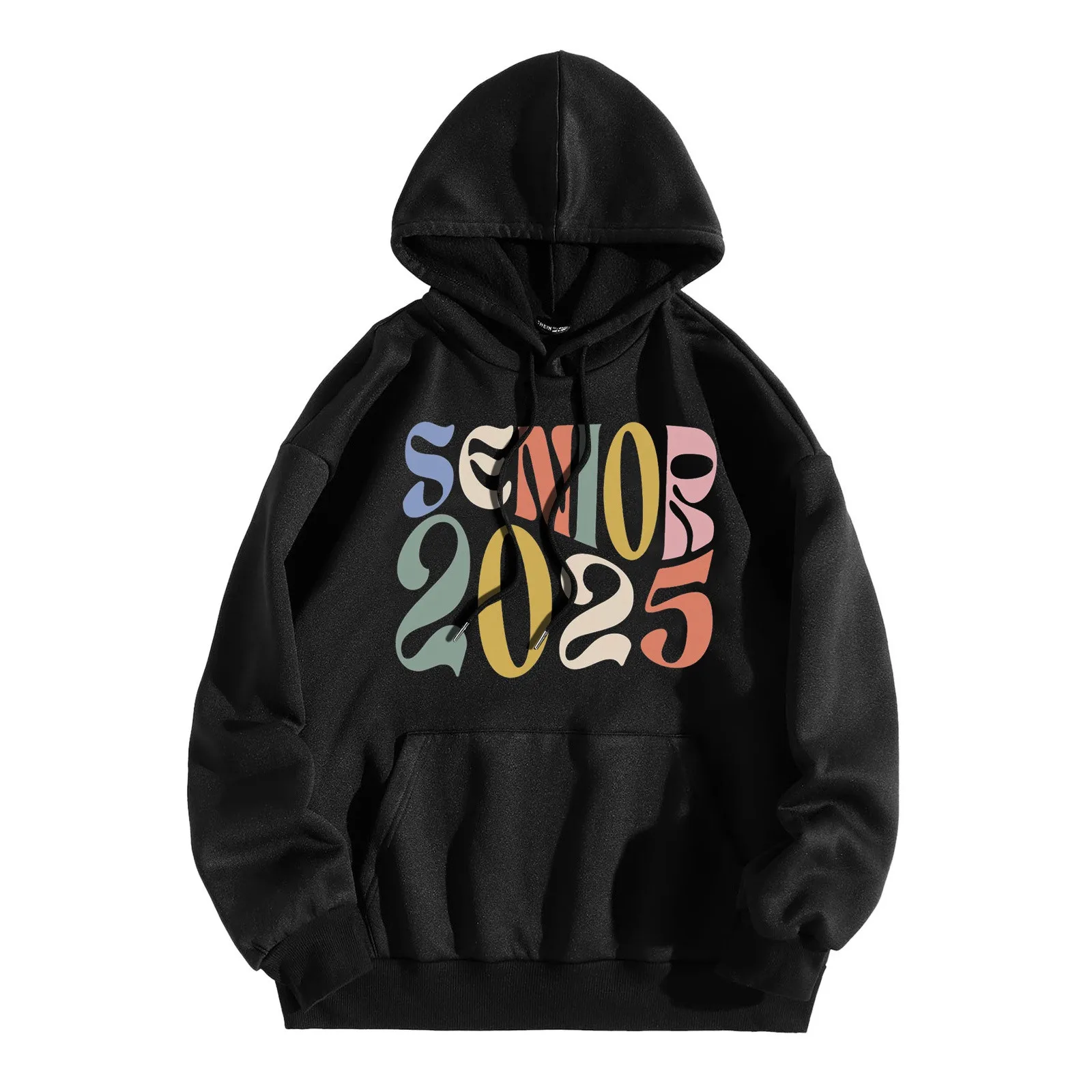 

Women's Casual Crew Neck Pocket 2025 Senior Season Hoodie Pullover Womens Women Shirt Night Out