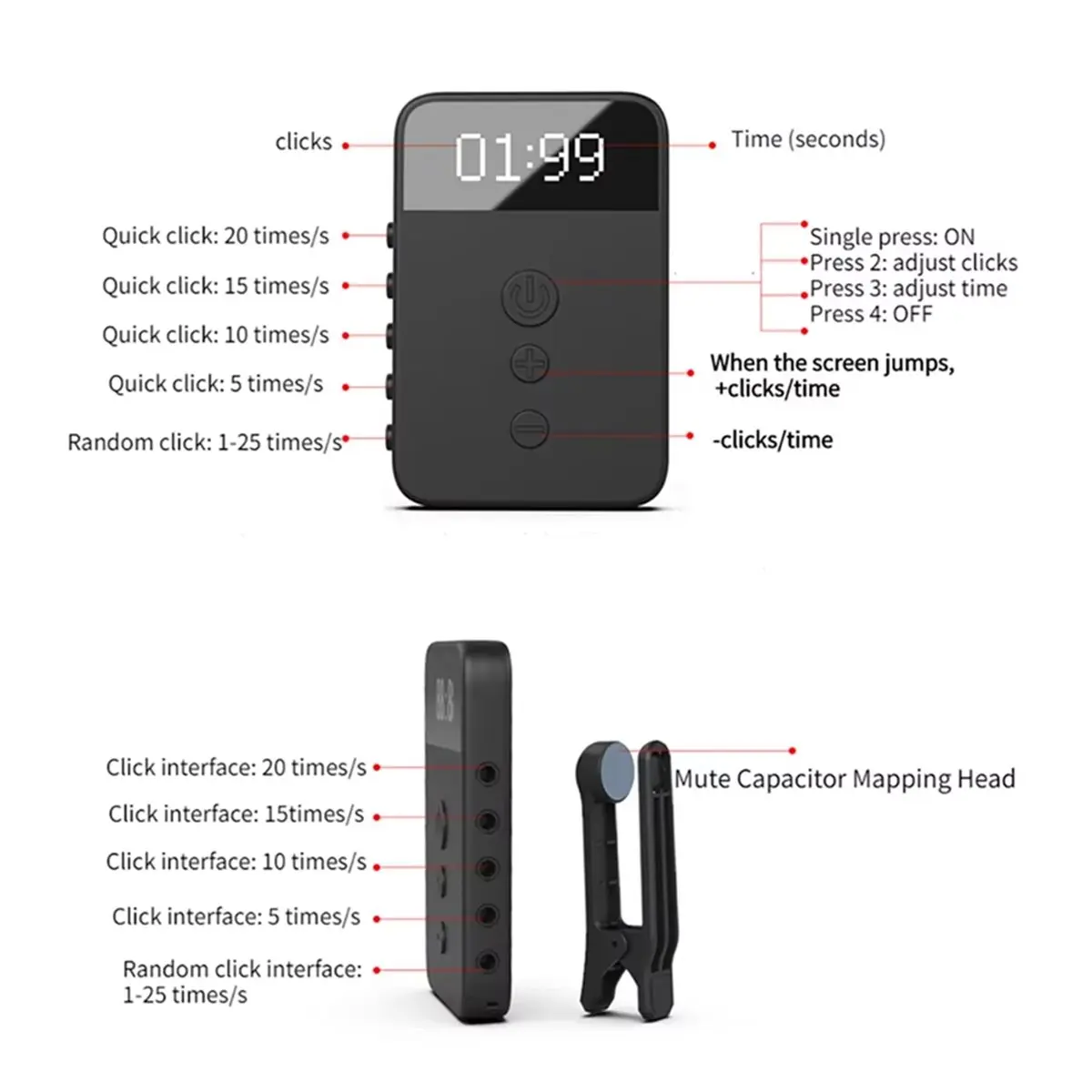 

T64C! R06 Smart Ring, Health Monitor, Heart Rate Sleep Monitor IP68 Waterproof Multi-Sport Modes Black