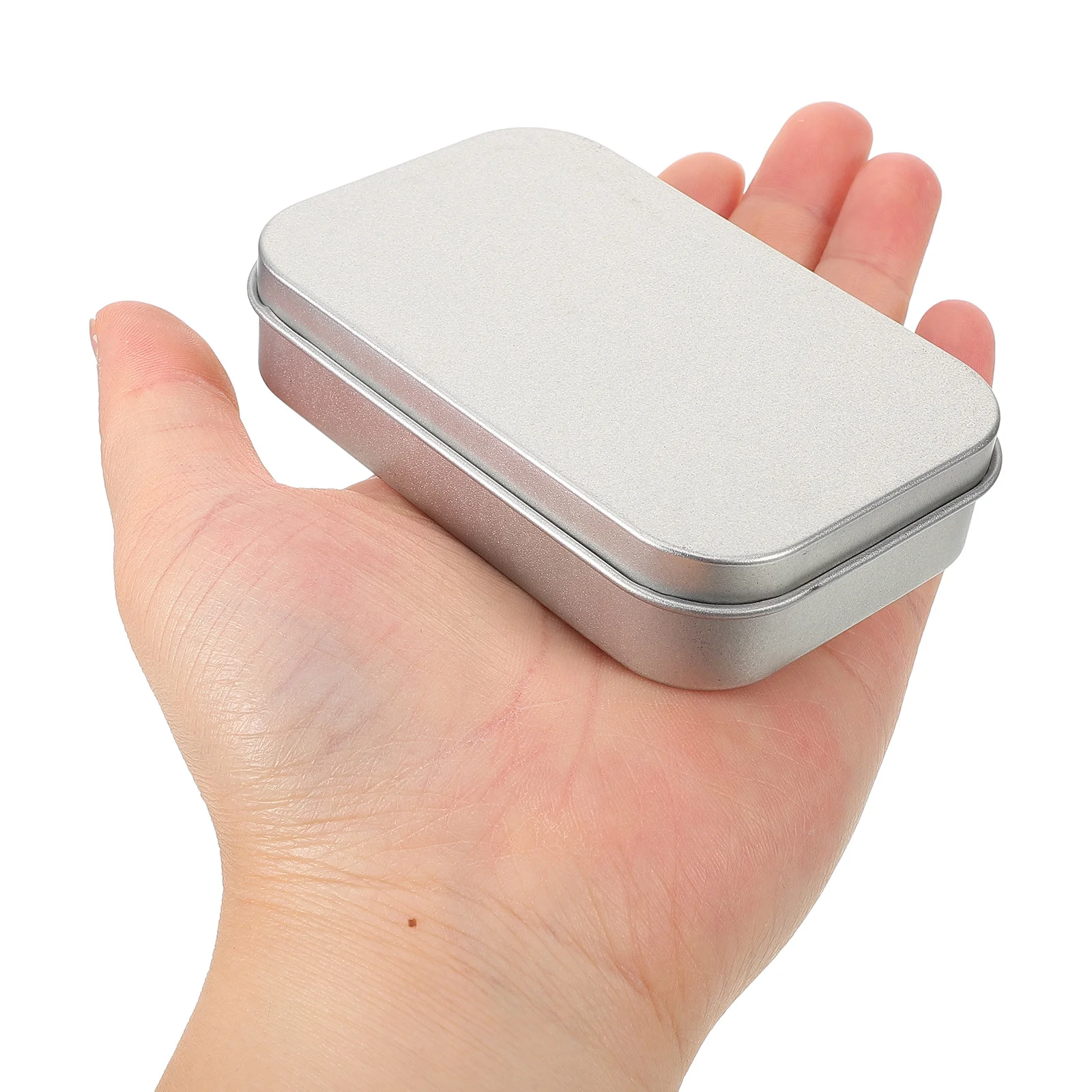 Estuche de púas de guitarra de Metal, caja de almacenamiento portátil de superficie lisa, soporte de púas, organizador de púas de guitarra ligero, protector