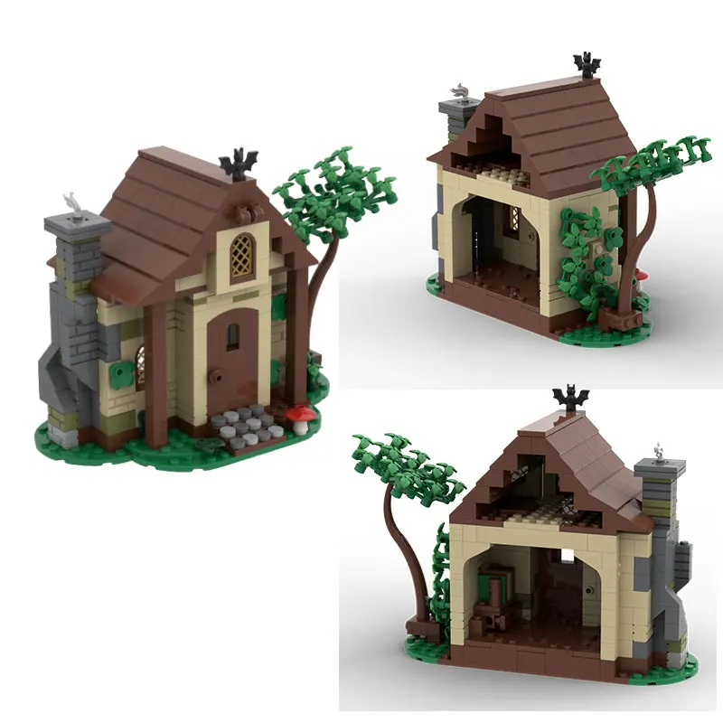 

Spot MOC-186893 Ведьменная хижина 221183 Средневековый дом Лошадь Маленькие частицы в сборе Строительные блоки 146778 Натяжная хижина