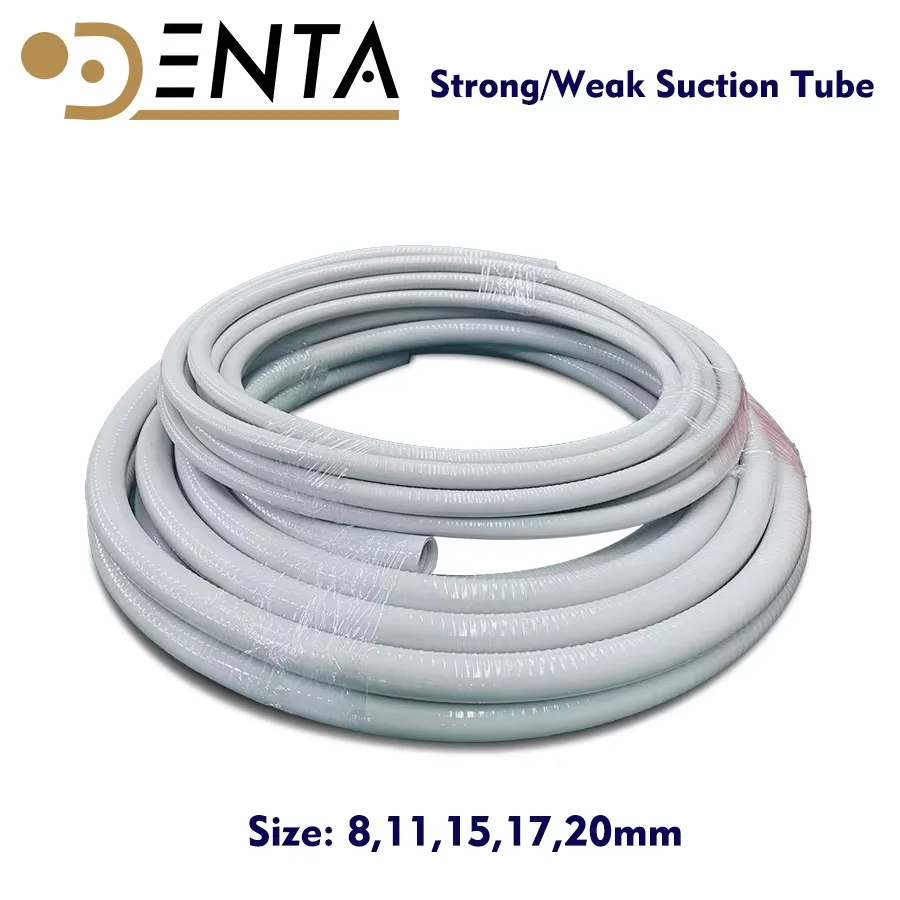 

1.6m Dental Autoclavable Suction Hose - HVE High/Low Volume Ejector with Strong/Weak Suction Handle