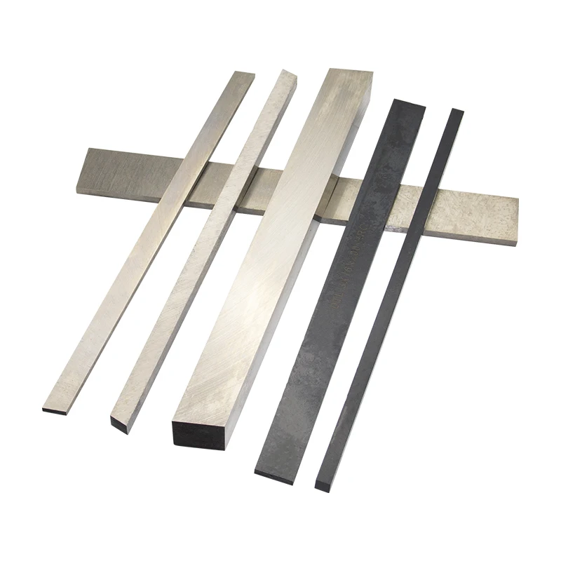 Imagem -03 - Lâmina de Aço Branca Super Dura Hrc6065 Lâmina de Aço de Alta Velocidade sem Cortes 6x8 8x10 10x12 12x16 mm Tira Faça Você Mesmo Faca de Aço Extinto Lath