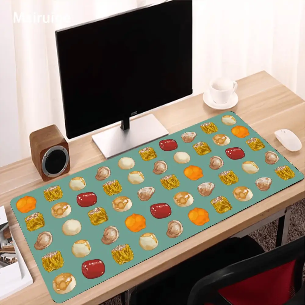 Food ingredients for burning red dates and nuts Speed Mouse Pads Setup Gaming Mats Desk Accessories