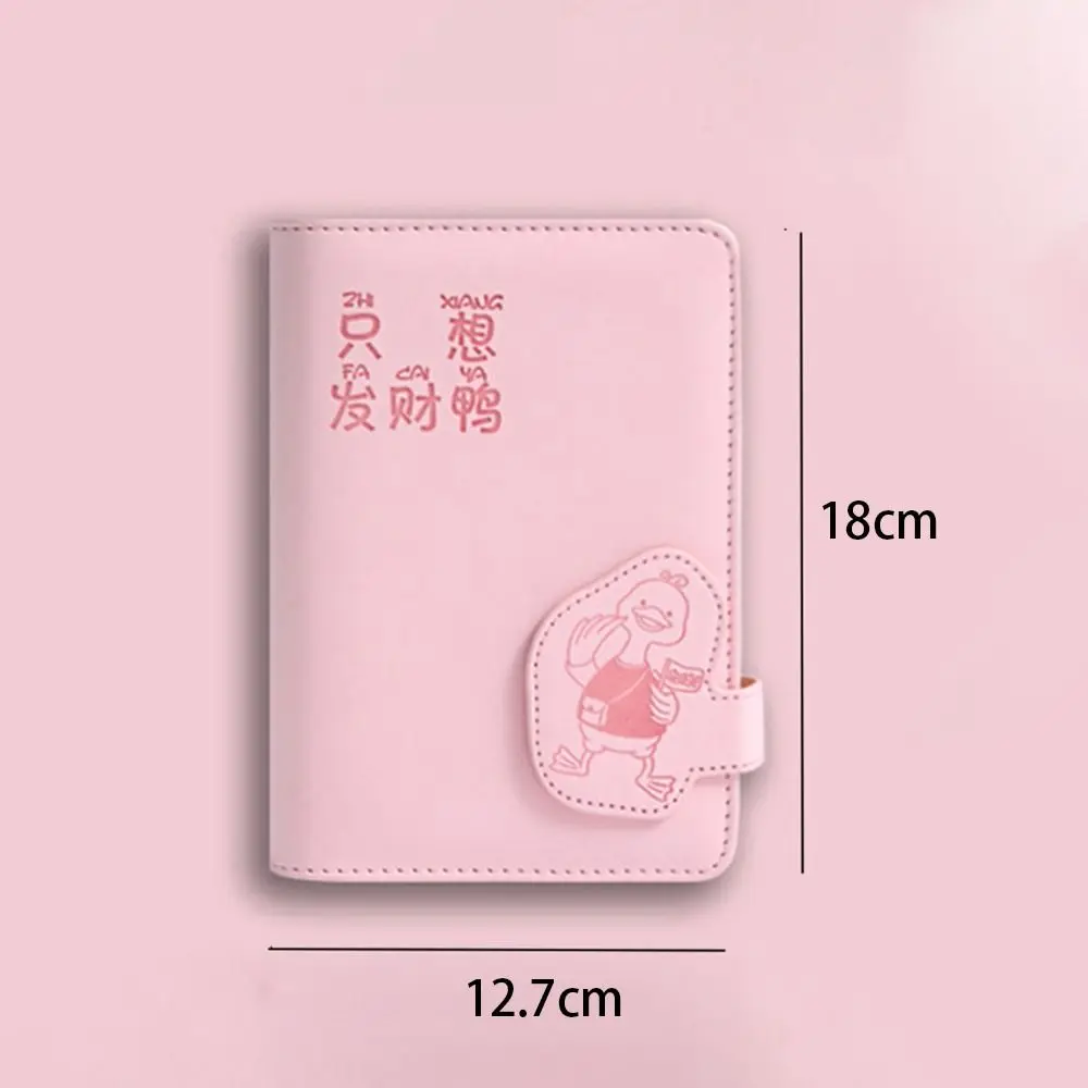 Cute Children Bookkeeping Book Multi-functional Fashion Hand Book Budget Binder Cash Envelope Binder Saving Details Book