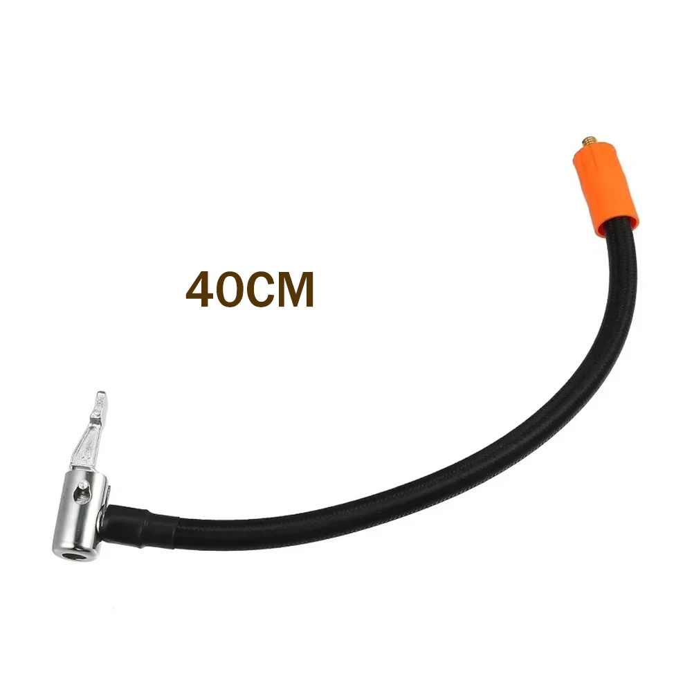 M6 40/60/80 cm Gewindeverlängerungs-Inflationsschlauch, Standard-Reifenventil mit feinen Zähnen, geeignet für integrierte Luftpumpe mit M6-Gewinde – Detail 8