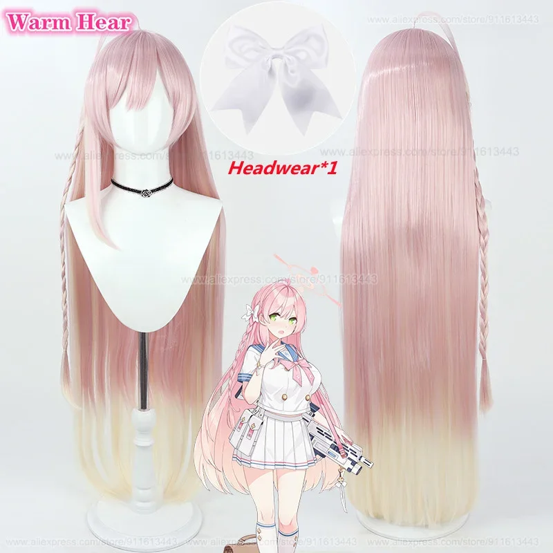 

105cm Long Urawa Hanako Cosplay Wig Dual Color Gradient Straight Hair Cosplay Anime Wigs Heat Resistant Fibre Wigs