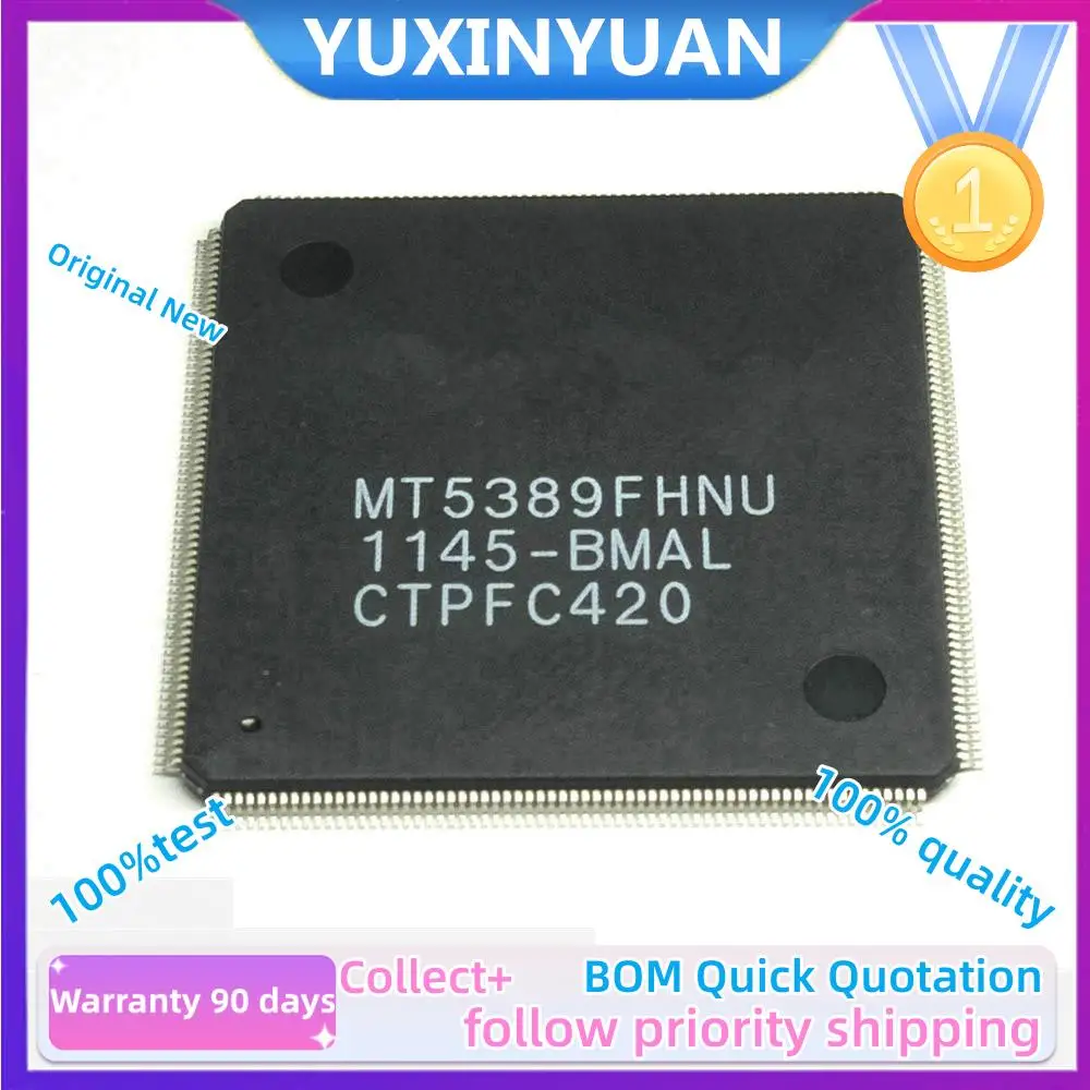 1PCS And new Original  MT5389FHNU-BMAL  MT5389  TQFP256 QFP  IC in Stock,100%Test