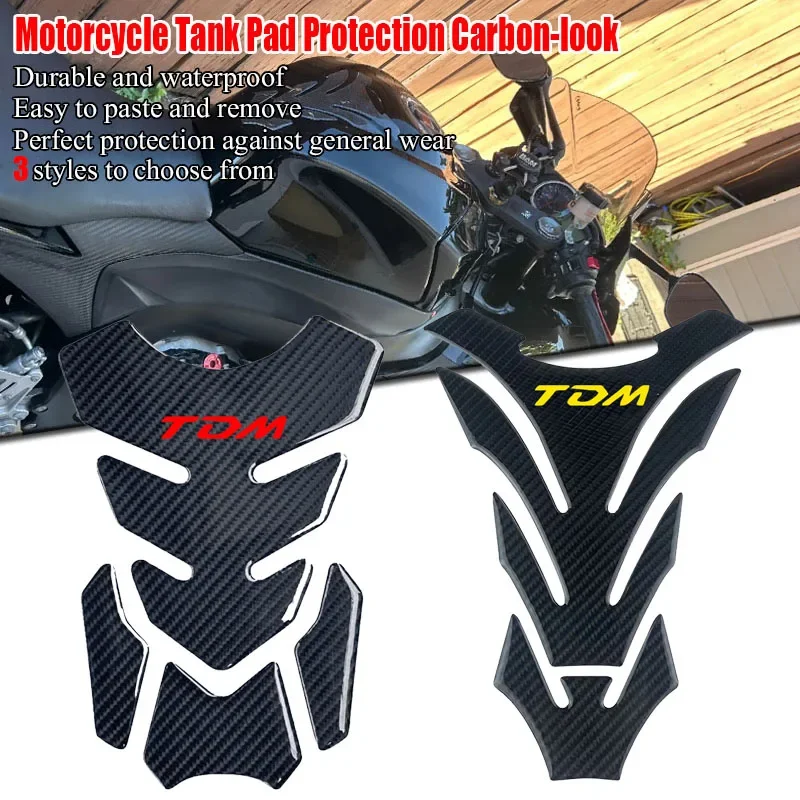 3D Stickers, Emblem Logo for Motorcycle, Decal, Protective Accessory, Facing, Fuel Tank, TDM 850, 900