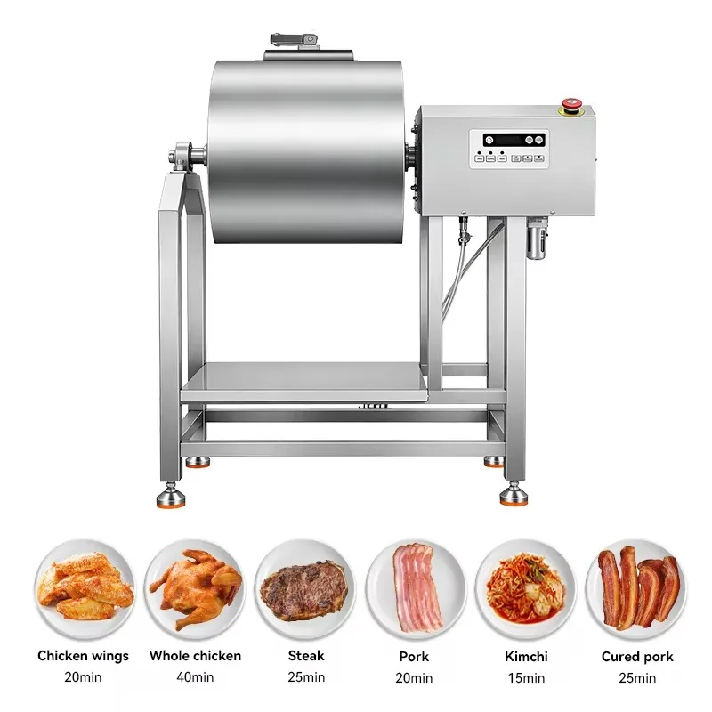 2026 150L Commercial Vacuum Meat Tumbler Marinator Processing Food Marinated Machine with Microcomputer Control Heavy-Du ty