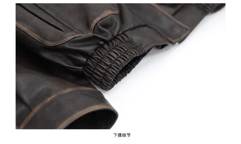 Lautaro Spring Autumn Cool Handsome Soft Vintage Distressed Brown Pu Leather Jacket Women Long Sleeve Luxury Designer Clothing