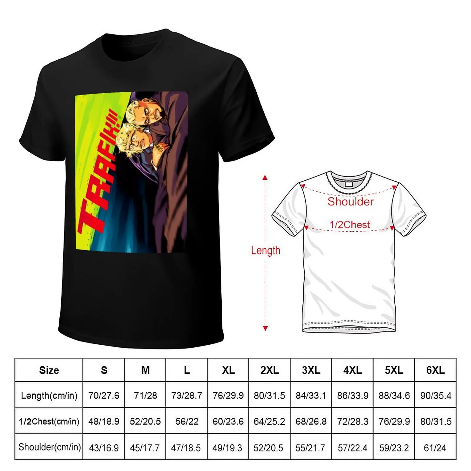 Traffic T-Shirt Casual Daily Wear Short Sleeve Top