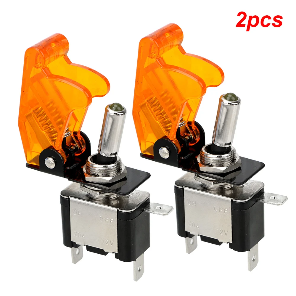 12V SPST Kippschalter LED-Licht für Zündungen Boost Marine Boot Rennwagen Schalter Licht Kippschalter LKW Anhänger Zubehör