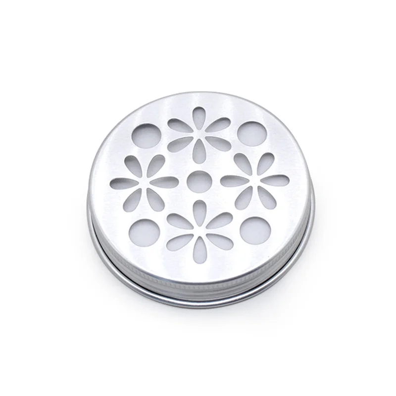 200 PCS 68*25 มม.60ml รอบโลหะดีบุกกล่อง Air Freshener Hair WAX อลูมิเนียมดีบุก Jars คอนเทนเนอร์ Hollowed OUT สกรูฝาปิด