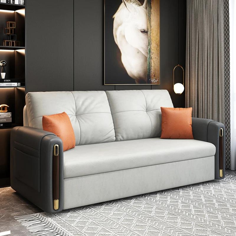 

Двухцелевая Выдвижная складная многофункциональная ткань для спальни в маленькой квартире одноразовая технология Одиночная двойная хранилище