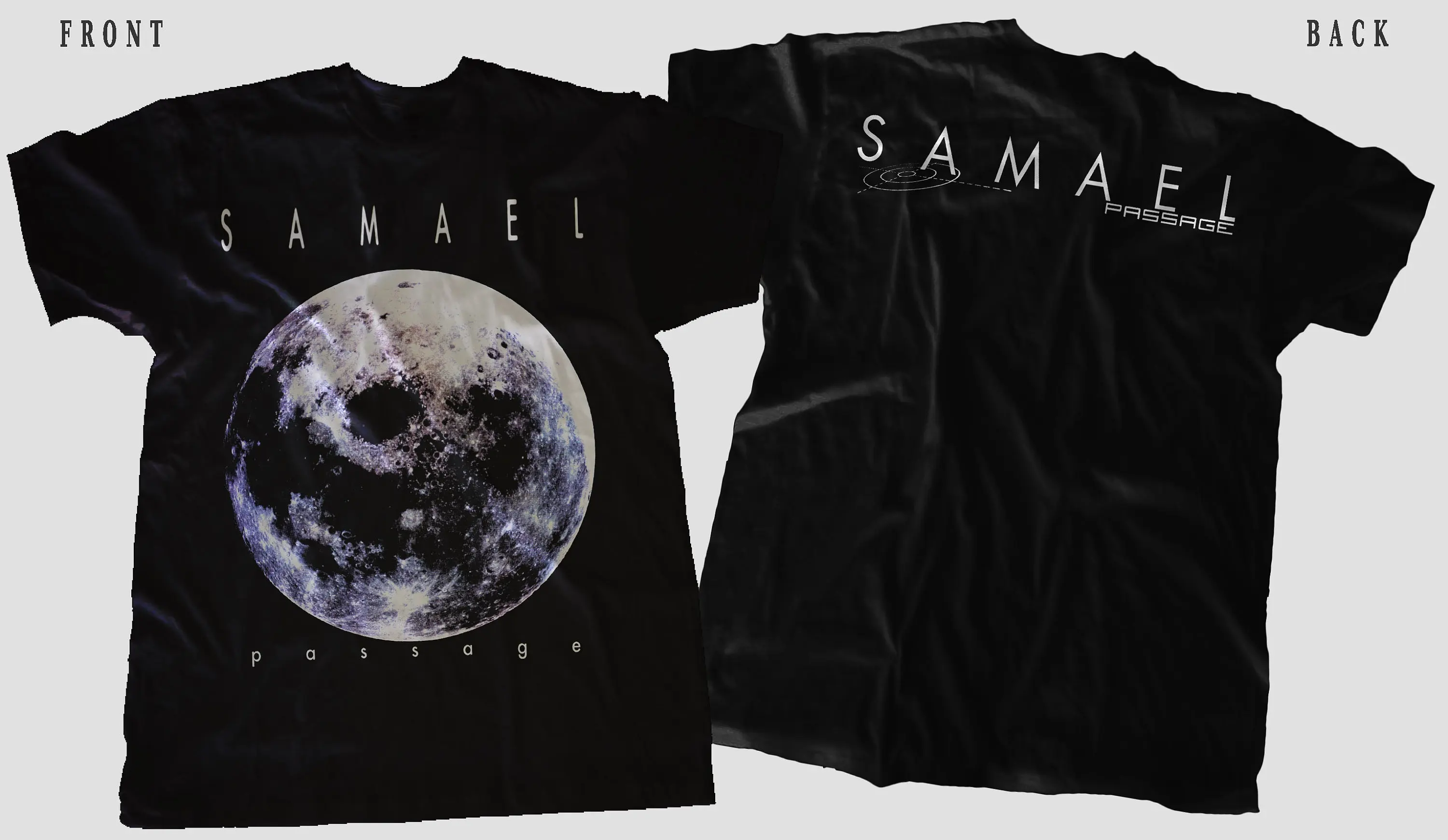 New Dtg/dtf Printed T-shirt SAMAEL PASSAGE Size