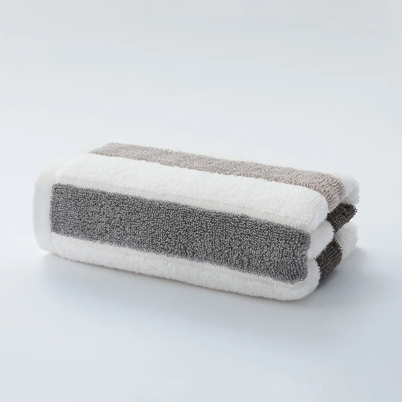 Adult pure cotton thickened towel 34 * 76cm pure cotton face towel soft absorbent face towel