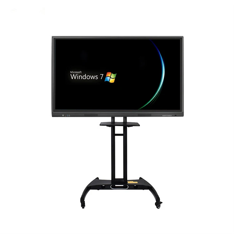 Interactive Touch Screen With Wireless Conference Microphone For Real Time Collaboration Video Conferencing Note Taking