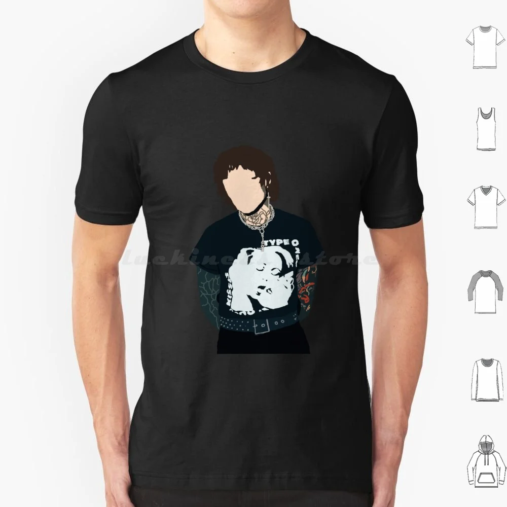 

Oli Sykes-T Shirt Cotton Men Women DIY Print Oli Sykes Oliver Sykes Bmth Music Metal Singer Silhouette Amo Post Human Survival