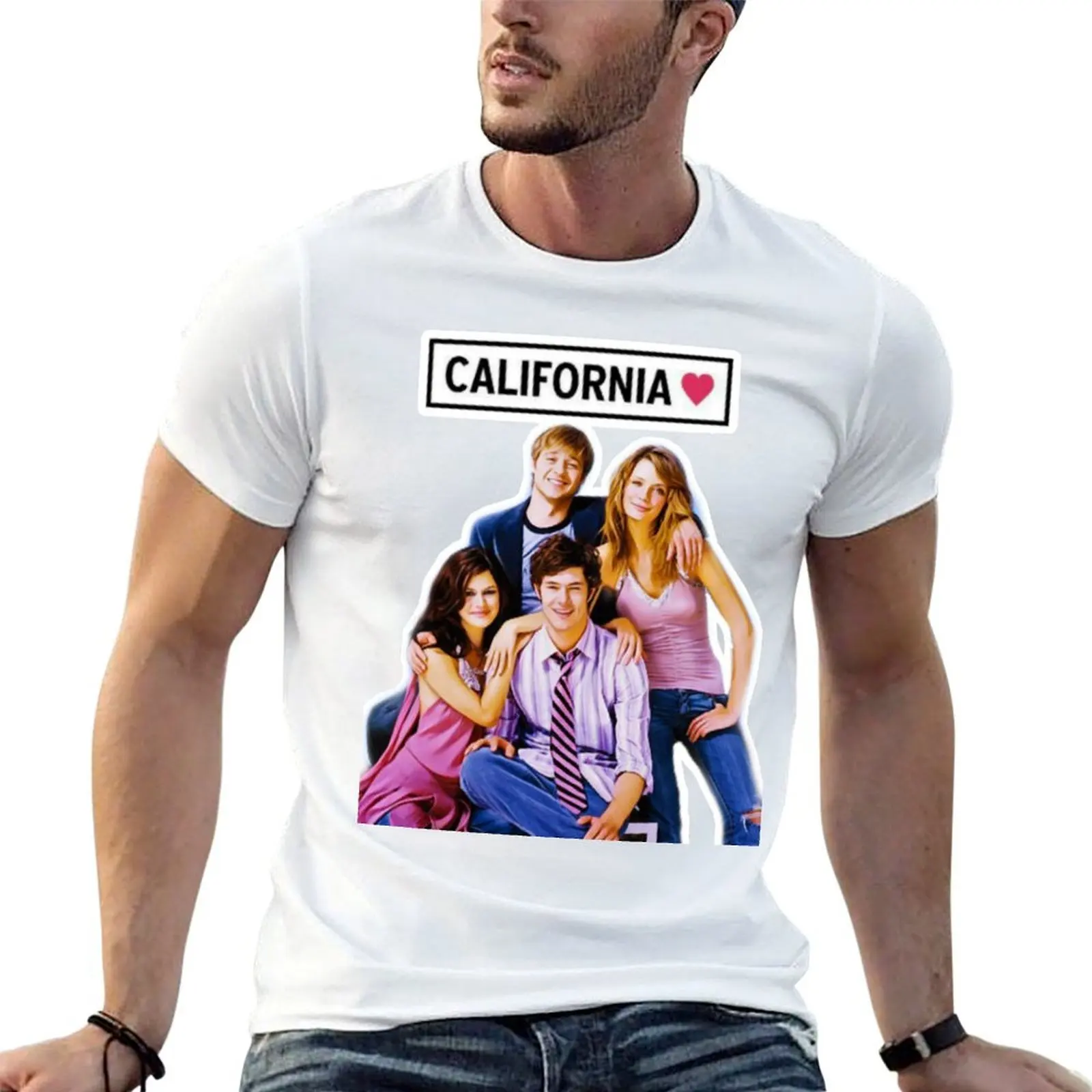 

California - The O.C T-Shirt anime tshirt cotton t shirt man T-Shirt
