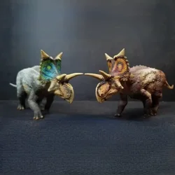 Haolonggood-先史時代の恐竜のフィギュア、Xenoceratops、動物モデル、おもちゃのギフト、1:35スケール