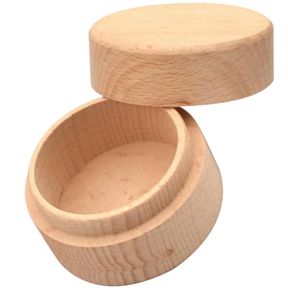 

Деревянная коробочка для колец, компактный круглый футляр для обручальных колец, портативная подарочная коробка для украшений, органайзер для хранения для предложения руки и сердца, помолвки, церемонии