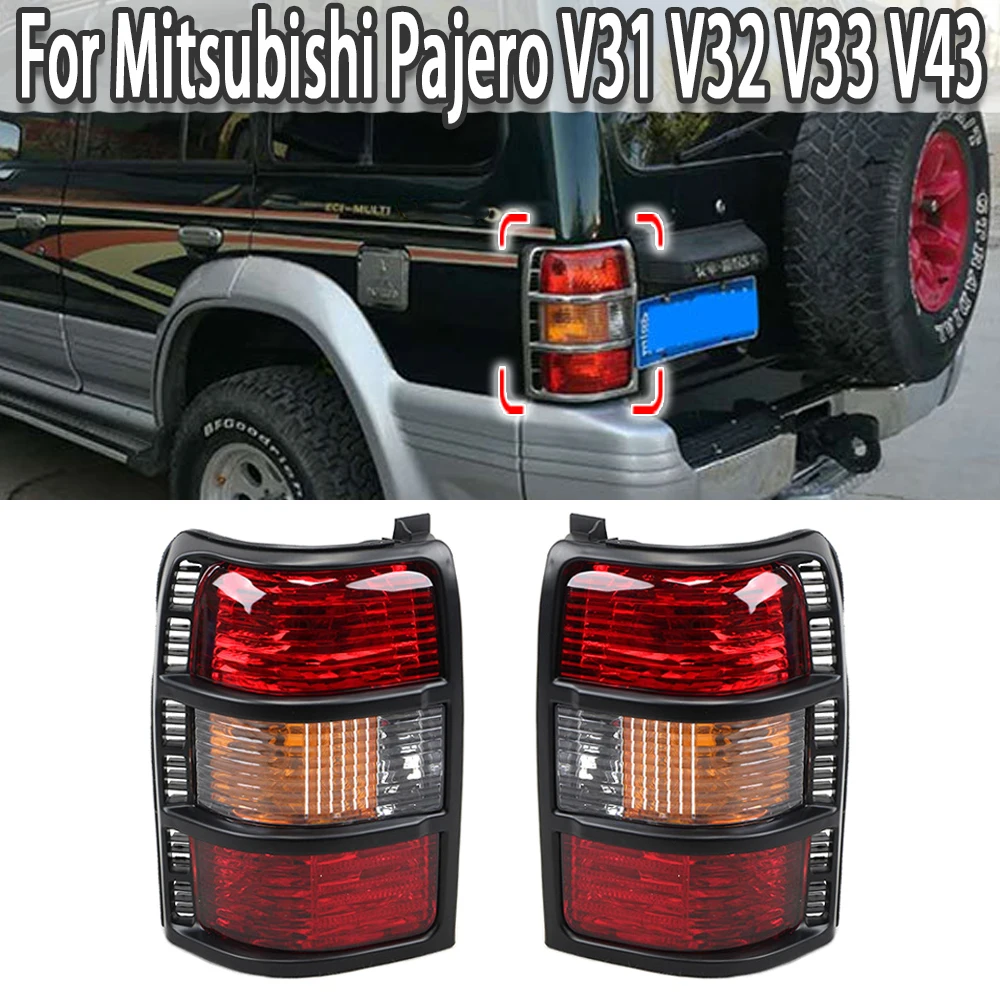 

New Rear Bumper Brake Tail Light Side Taillight Lamp For Mitsubishi Pajero V31 V32 V33 V43 1993-1997