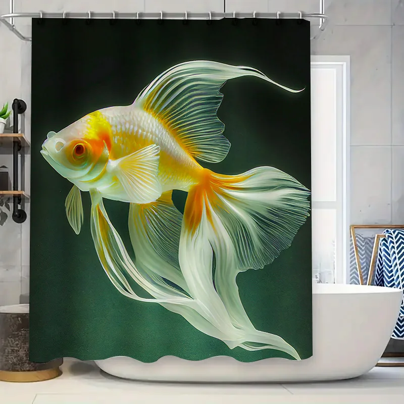 

Valentine's Day Shower Curtain Pink Hearts Pattern Cute Bathroom Decor for Home Decoration