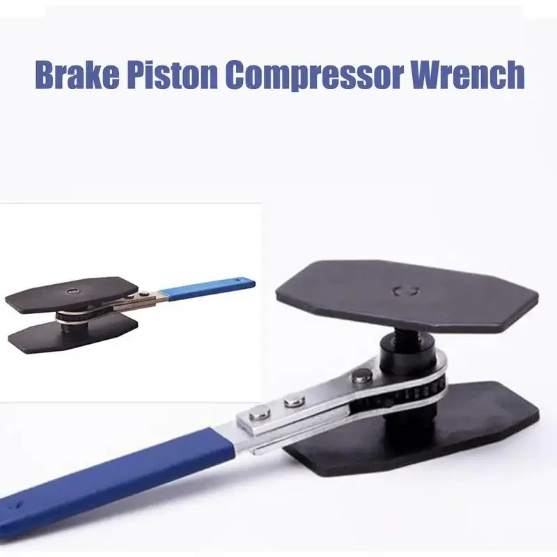 Car Ratchet Brake Piston Caliper Spreader Tool Stainless Steel Press Twin Quad Separator Pad Disc Repair Kits Brake Caliper Tool