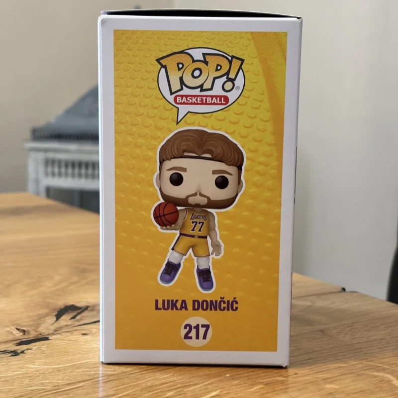 Official Funko Pop! Nba Luka Doncic # 217 Action Figure Genuine Figures Decor Model Limited Edition Collection Toys Kid Gifts view 5