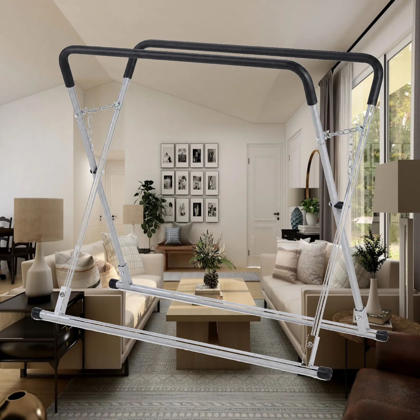 folding-easel-stand-for-car-workshop-heavy-duty-metal-paint-rack-with-adjustable-angle-for-panel-prep-and-finish