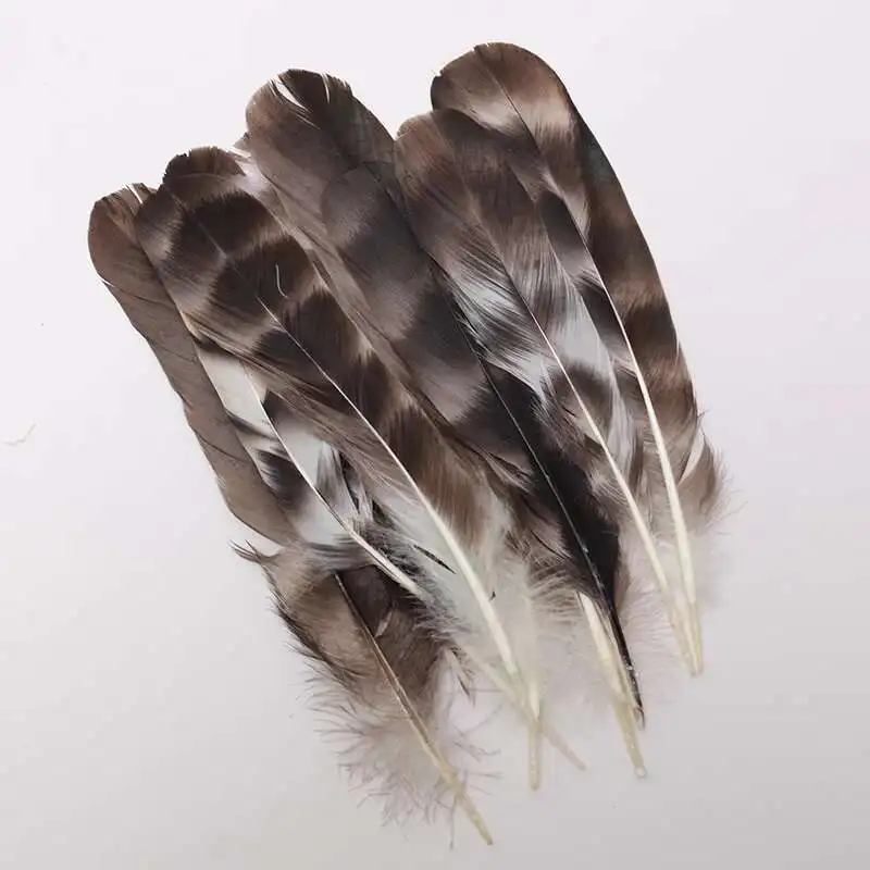 ريش طبيعي مختلط ريش الدجاج البري ريش البط مواد يدوية الصنع إكسسوارات مجوهرات يدوية الصنع