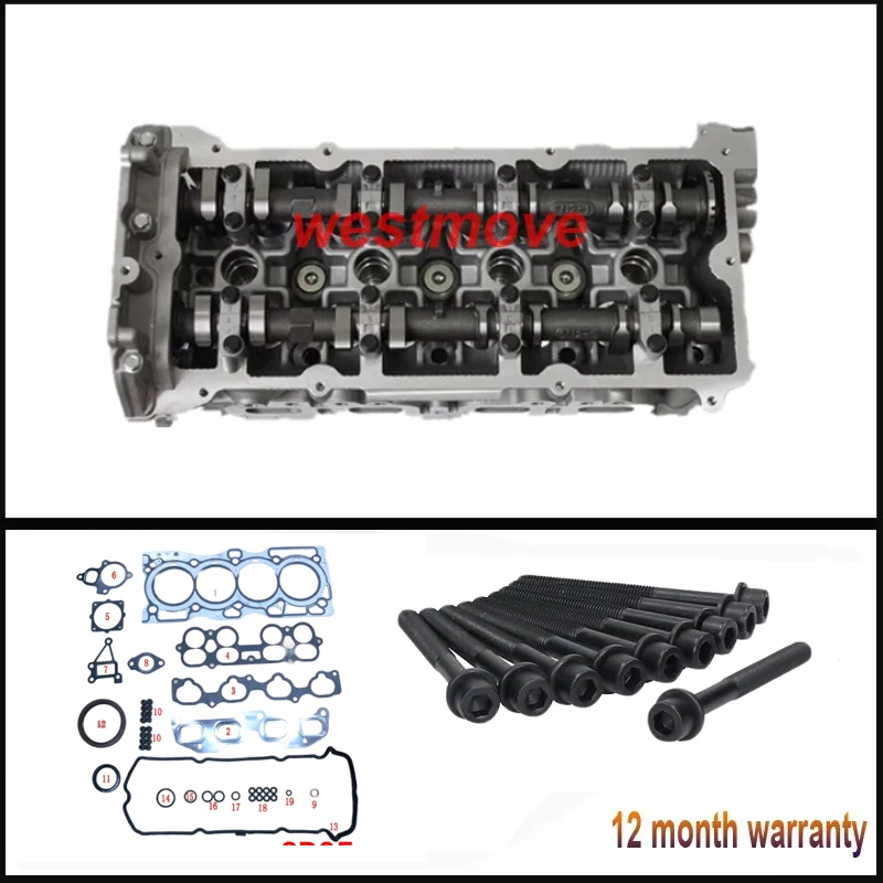 QR25-DE QR25DE Engine complete Cylinder Head bolt full gasket For Nissan X-Trail Altima Primera Bluebird 16V 2.5L 2.5 L 2001-
