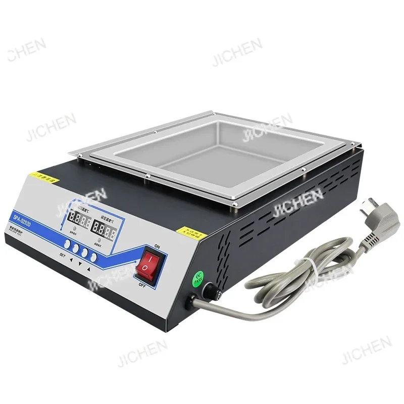 

220 В припой, оловянная плавильная печь, терморегуляция, паяльная ванна для распайки, от 60 мм до 350 мм, 25 ~ 400/600 градусов, регулируемая