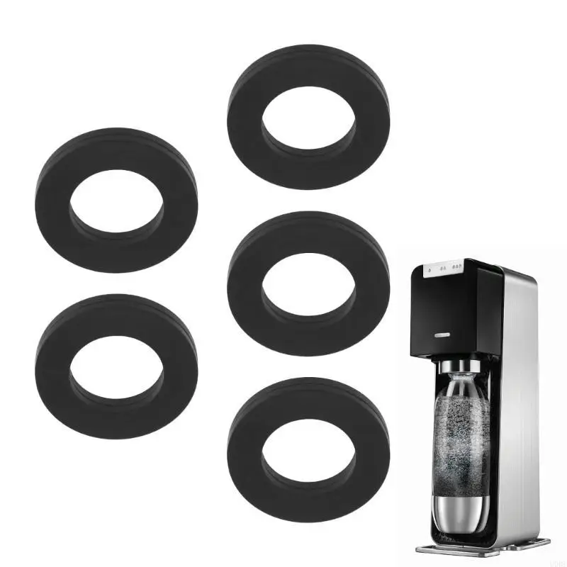 

5 Pack Sealing Gaskets Silicone Sealing Sealing Rings Replacement Gaskets Rings