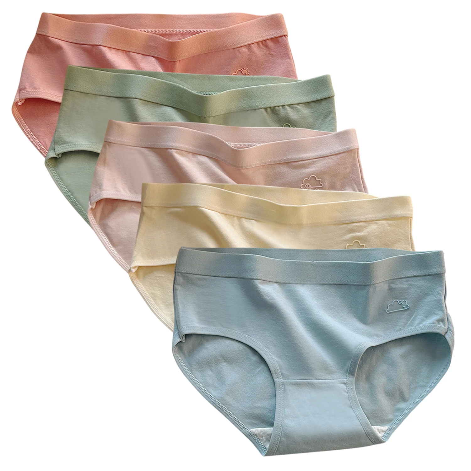 

4 Pack Women’s Cotton Seamless Hipster Underwear No Show Panties Invisibles Briefs Soft Stretch Bikini Underwears