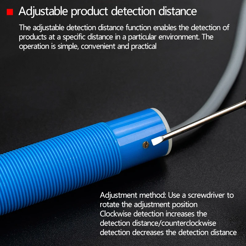 M18 capacitive proximity switch sensor AC 2-wire AC220V normally open and normally closed output wire sensor
