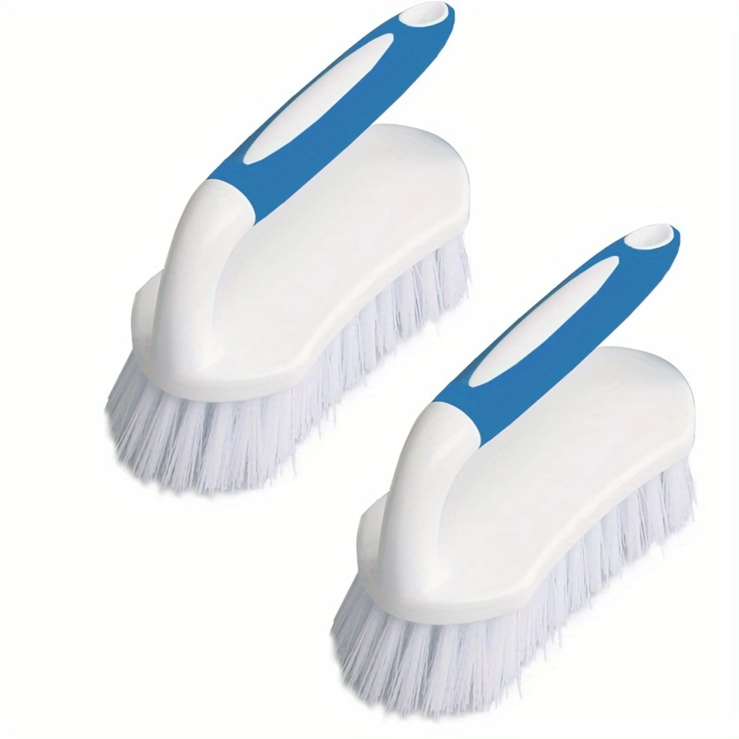 

1/2pcs Heavy Duty Scrub Brush Set - Extra Durable Bristles for Effortless Cleaning - Versatile Use in Shower, Bathroom, Kitchen