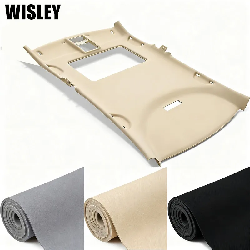 

Ткань премиум-класса для автомобильного потолка с пенопластовой подкладкой для автомобильного потолка и подкладки люка на крыше, сменная ткань для подкладки на крышу автомобиля