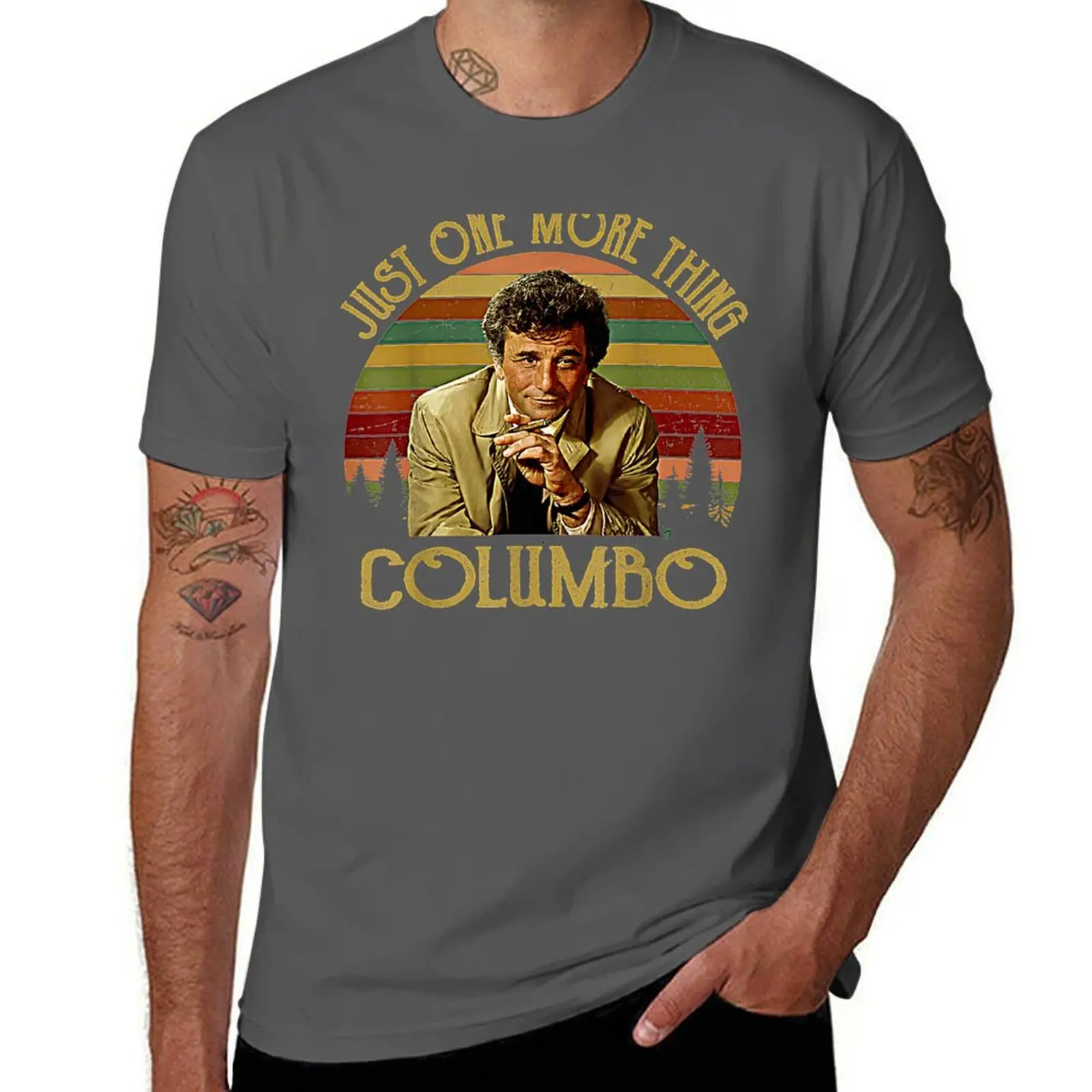 One More Columbo Just Thing T-Shirt Labor Work Casual T-Shirt