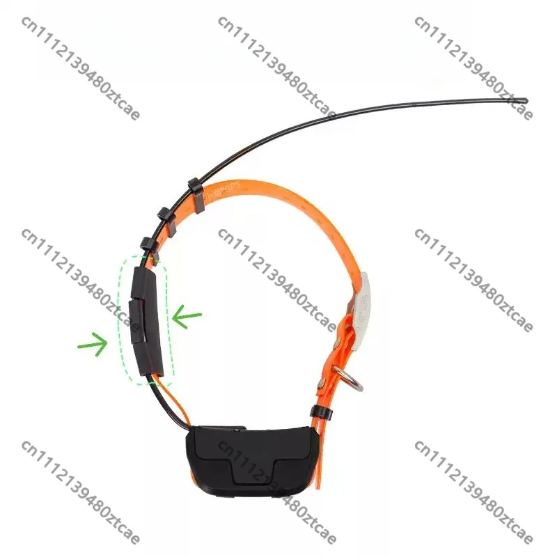Antenna Rubber Sleeve & Collar Antenna Fixing Base, Replacement Accessories for Hound GPS Tracker, Pet Anti-lost Locator Spare