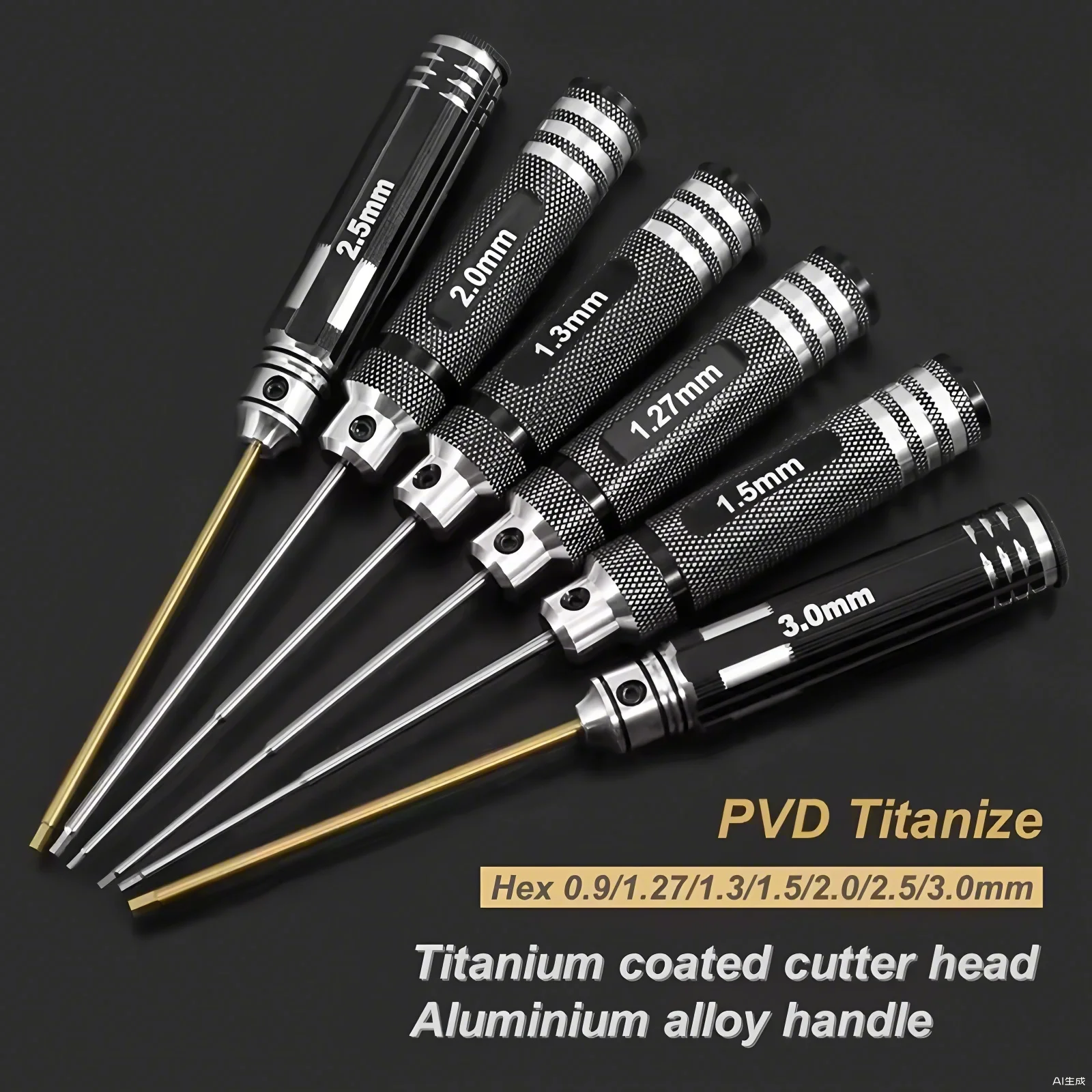 Hex Screw Driver Set 0.9mm 1.27mm 1.3mm 1.5mm 2.0mm 2.5mm 3.0mm Hexagon Tool Kit For RC FPV Racing Drone Cars Boat Repair Tools